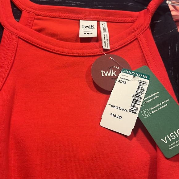 NWT Twik cropped halter tank - Picture 2 of 2